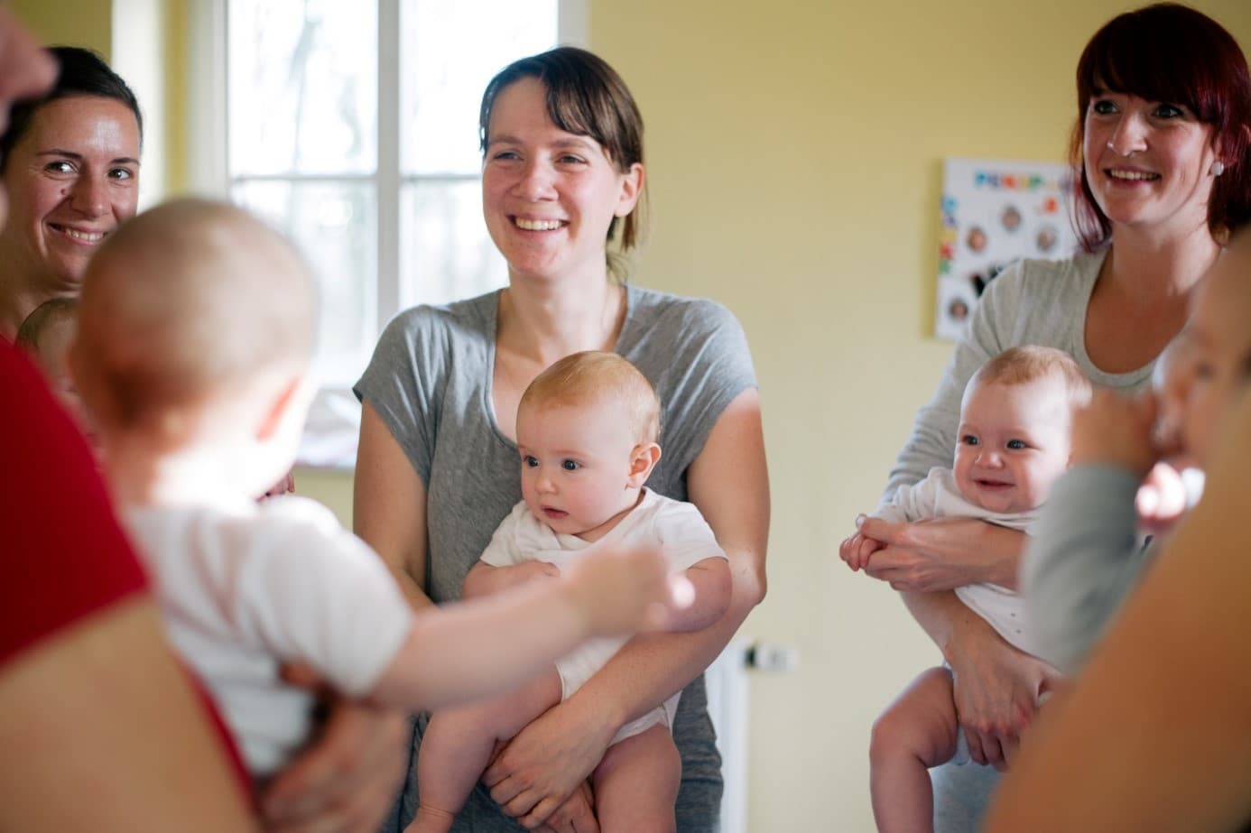 Eltern, Großeltern, Kinder gemeinsam