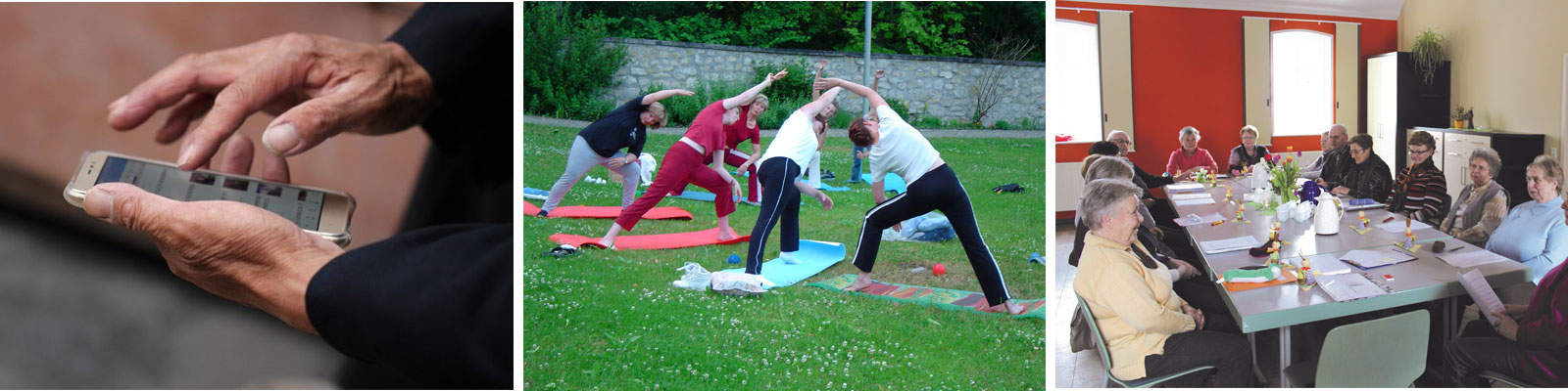 Angebote für Junggebliebene