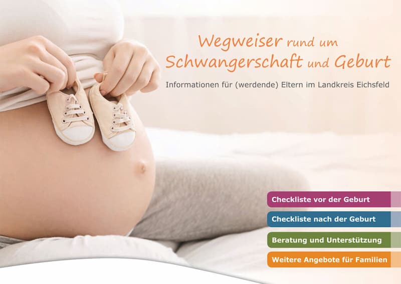 Wegweiser rund um Schwangerschaft und Geburt